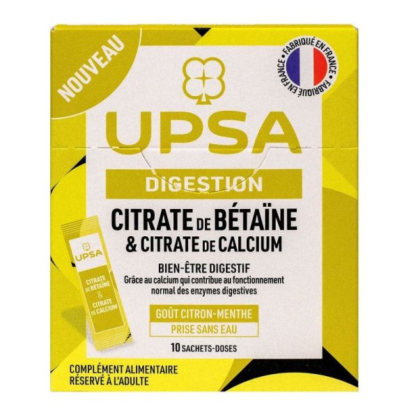 Citrate Bétaïne 10 sachets poudre