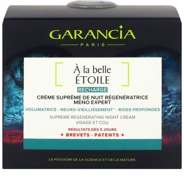 Garancia Crème Supreme de Nuit Régénératrice Meno Expert Recharge pot de 40 ml (50g)