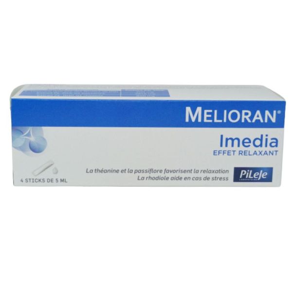 Melioran Imedia Solution Buvable Effet Relax 4 sticks 5ml