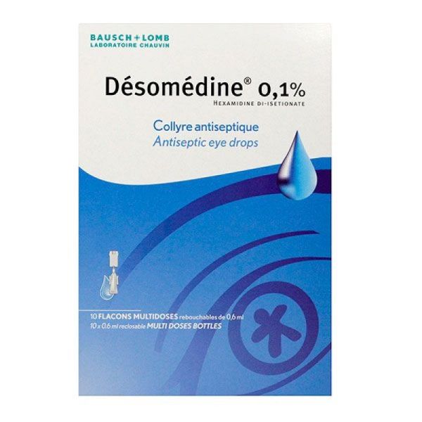 Desomedine collyre 10 unidoses