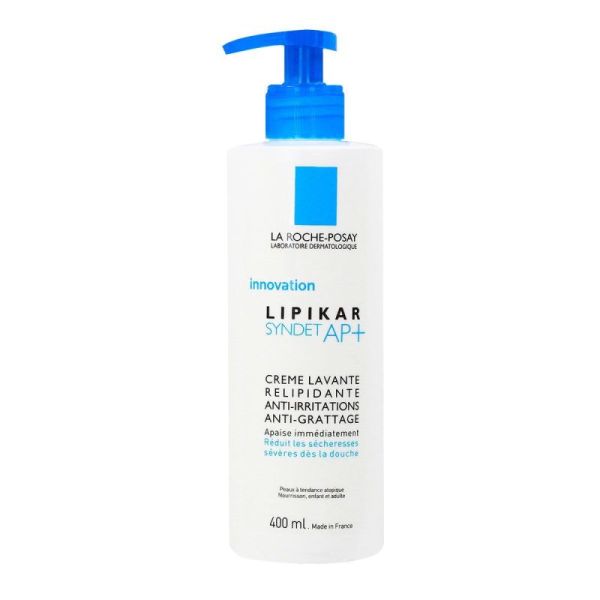 Lipikar Syndet Ap + Crème Lavante Flacon Pompe 400ml
