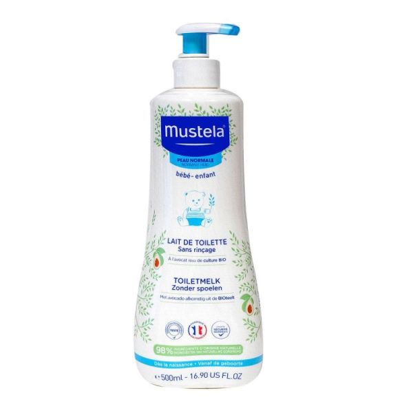 Lait de Toilette Sans Rinçage Avocat Bio 500ml