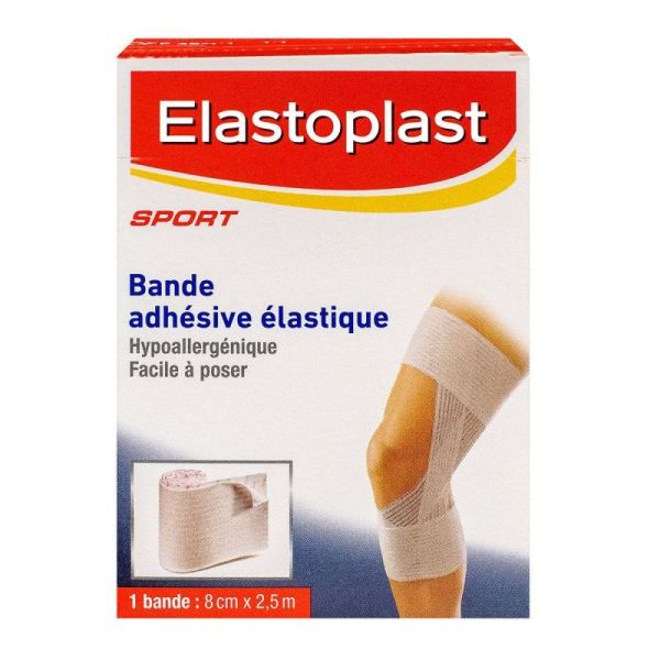 Elastoplast Bde Adh élast 8cmx2,5m
