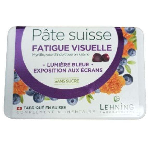 lehning Pâtes Suisses Fatigue Visuelle Boîte de 50g