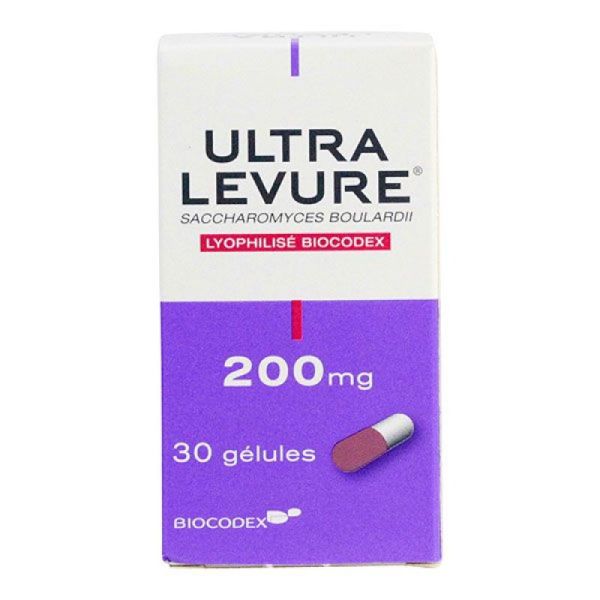 Ultra-levure 200mg Flacon de 30 gelules