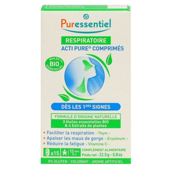 Puressentiel Respiratoire Acti Pure Comprimé Boite/15