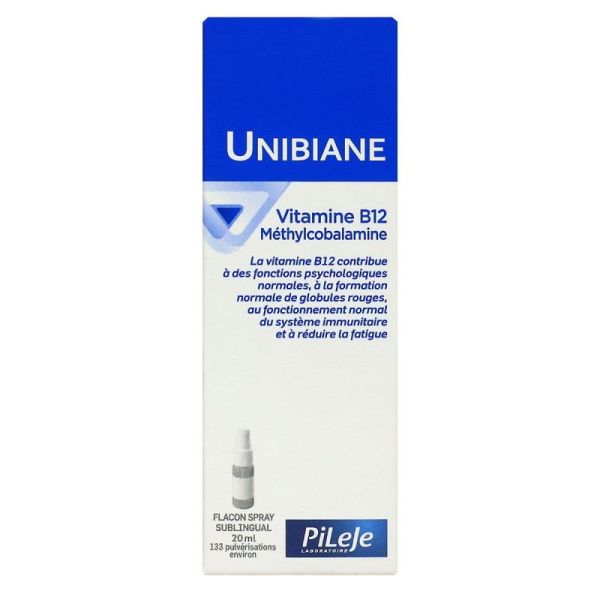 Unibiane Vit B12 S P Subl Spr/20ml