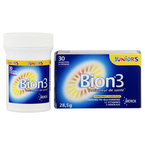 Bion 3 Défense Dès 4ans Comprimé à Croquer Framboise