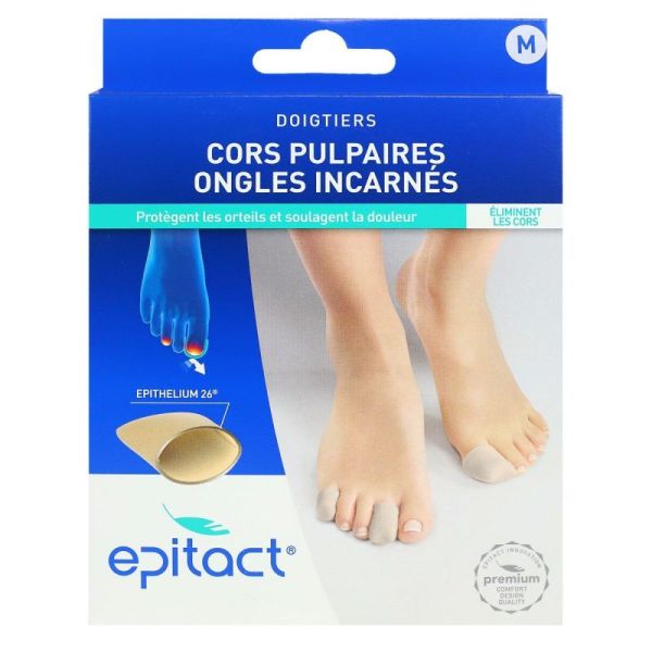 Doigtier Cors pulpaires et ongles incarnés Boite de 2