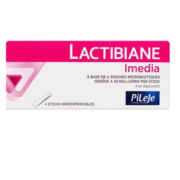 Lactibiane Imedia Poudre Orodispersible 4 sticks