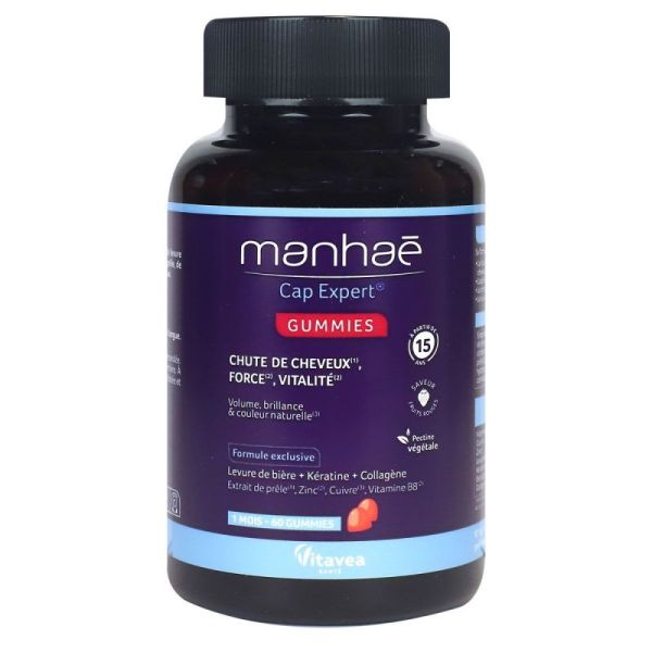Manhae Cap Expert Gummies Boite De 60