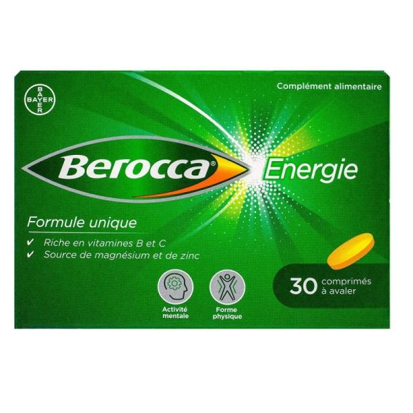 Berocca Energie comprimé à avaler  Boite de 30