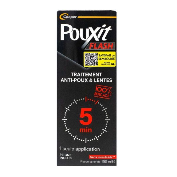 Pouxit Flash Lotion Flacon de 150ml