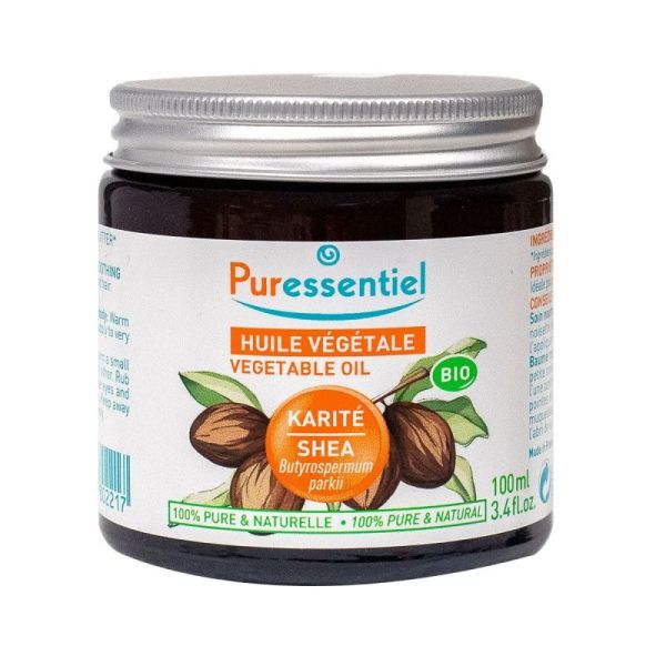 Puressentiel Huile Végétale de Karité Pot 100 ml