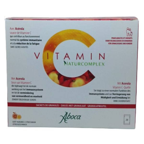 Vitamin C Naturcomplex Granulé 20 sachets