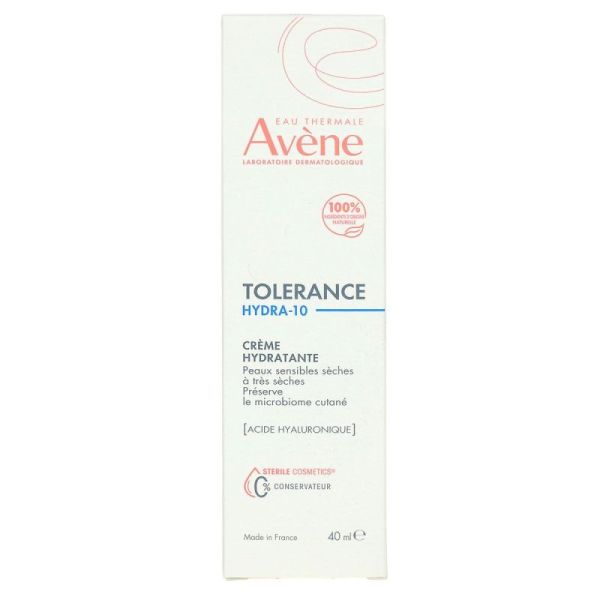 Avene Tolerance Hydra 10 Creme Hydratante 40 ml