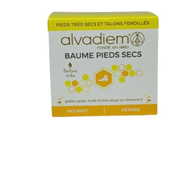 Apivita Baume Pied Sec Très Sec Pot 50ml