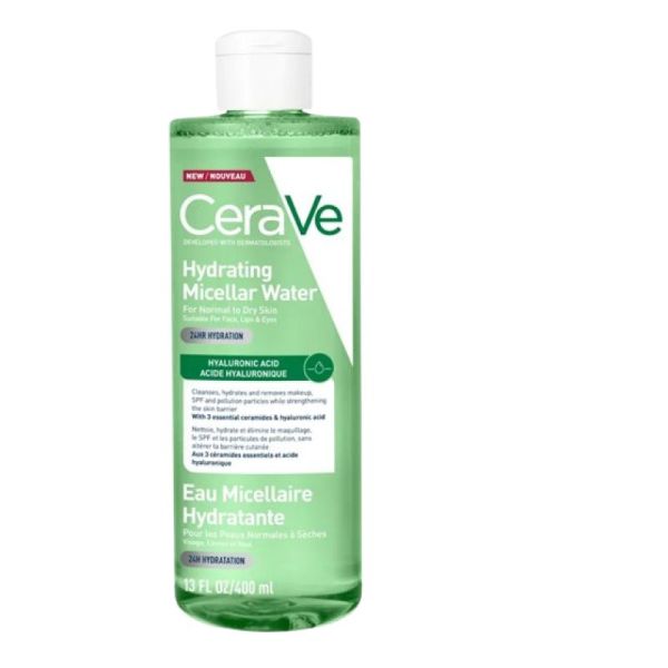 Cerave Eau Micellaire Hydratante Flacon 400Ml