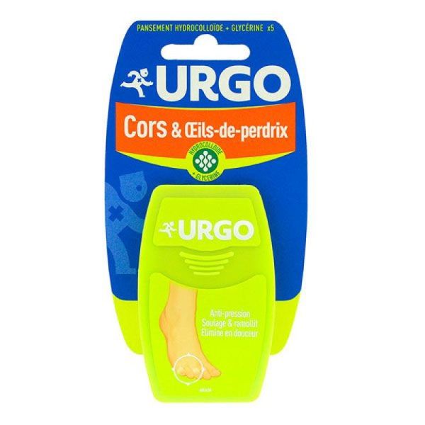 Urgo 5 Pansements Cors et Oeils de Perdrix