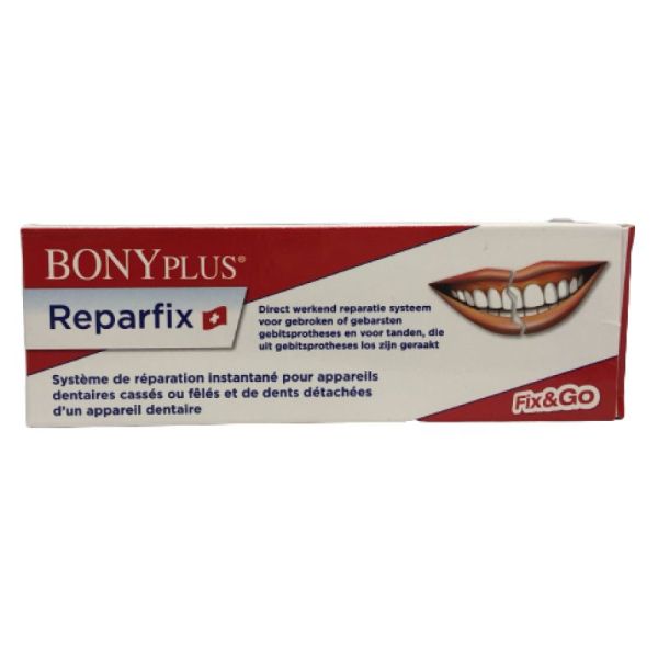 Bony Plus Reparfix Colle Dentier Kit Complet