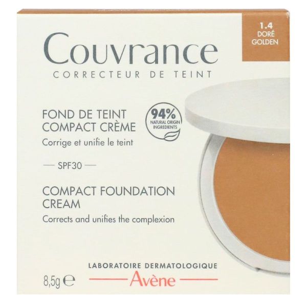 Avene Couvrance Fond Teint Crème Doré 1.4 8,5g