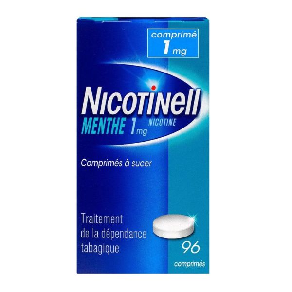 Nicotinell 1mg Cpr Suc Ment Plq/96