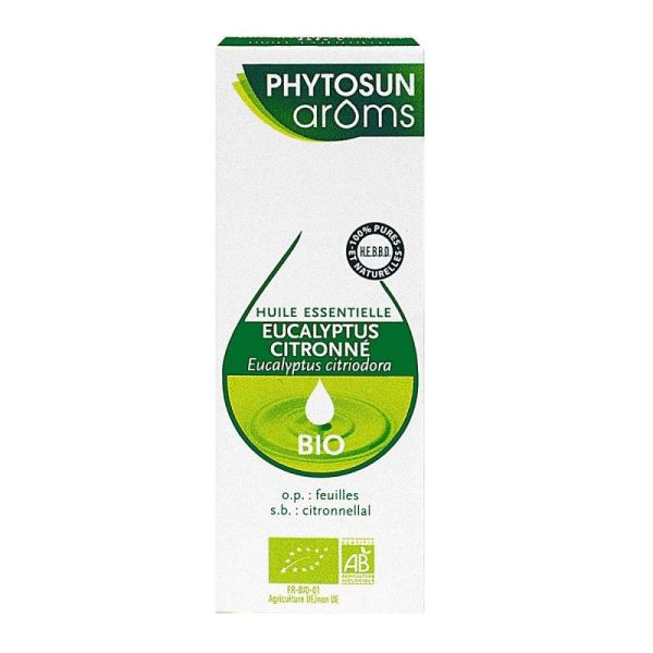 Eucalyptus Citronné Bio Huile essentielle 10ml