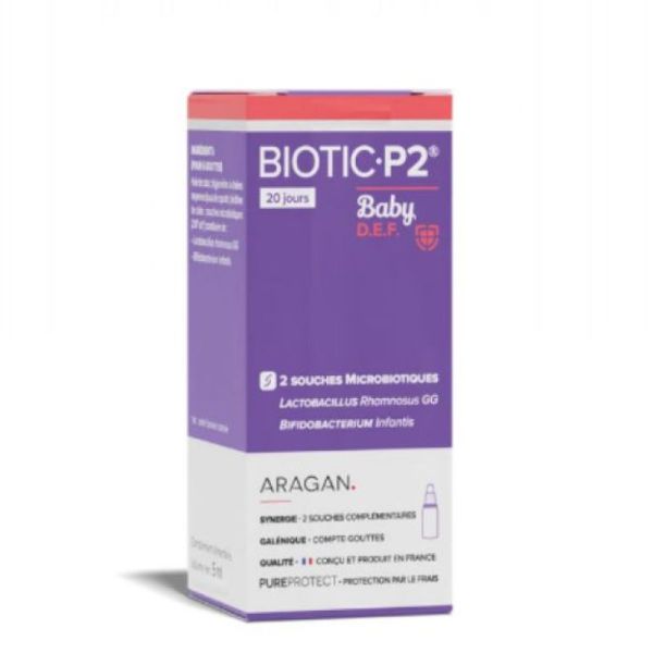 Biotic P2 Baby D.e.f. flacon goutte 5ml