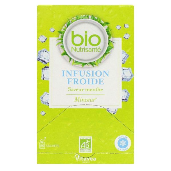 Nutrisante Infusion Bio Tisane Froide Minceur 20 sachets