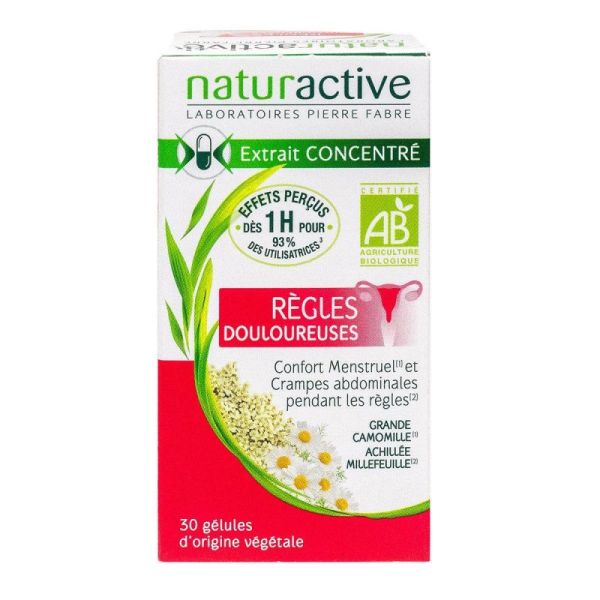 Règles Douloureuses Bio Boite de 30 Gélules