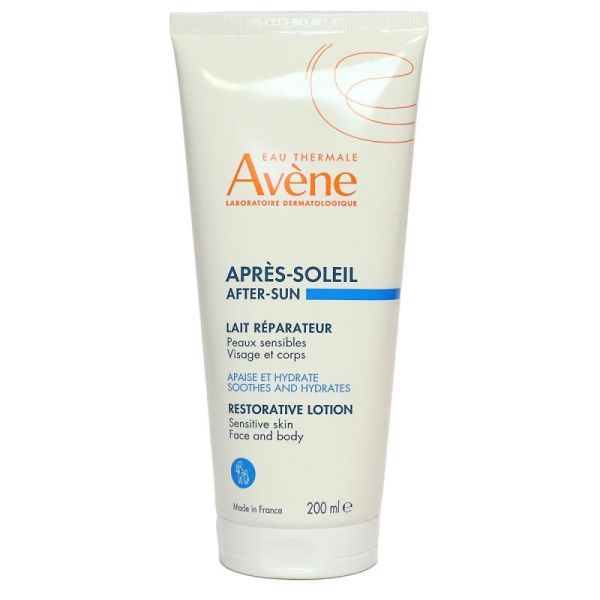 Avene Solaire Lait Réparateur Après Soleil Tube 200ml