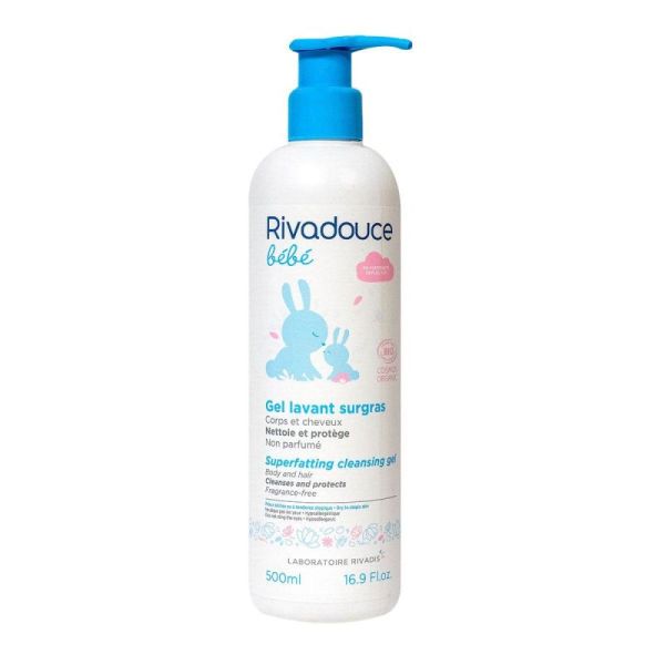Gel Lavant Surgras Non Parfumé Bio 500ml