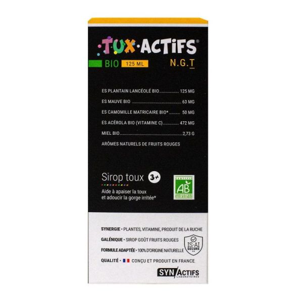 Tuxactifs Bio 3+ Sp Enfant Flacon de 125ml