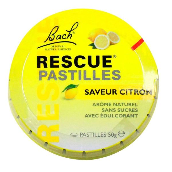 Rescue Pastilles Citron Boite de 50g