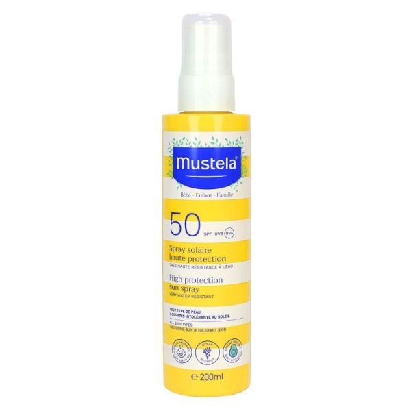 Mustela Spray Solaire Famille Spf50+ 200ml