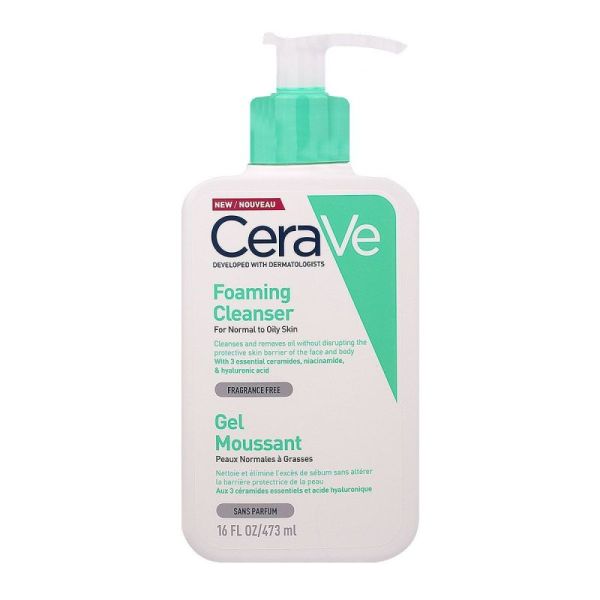 CeraVe Gel Moussant Flacon Pompe 473 ml