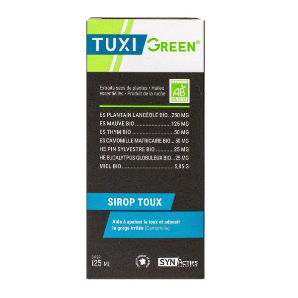 Tuxactifs Bio 12+ Sirop Flacon de 125ml