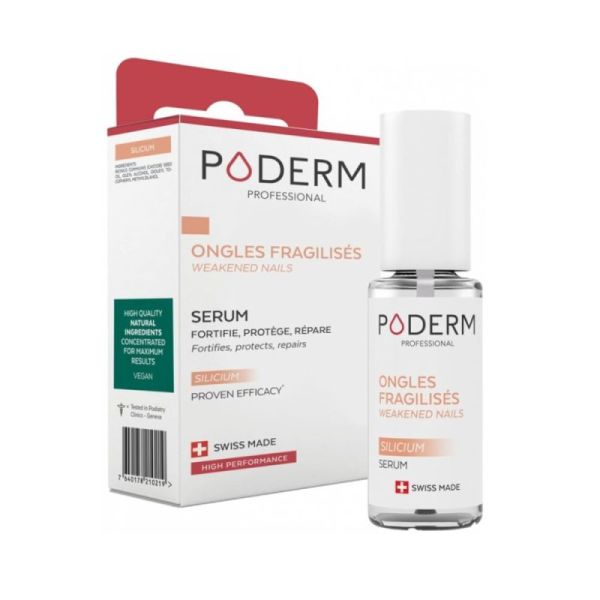 Poderm Huile Sérum Ongles Fragilisés 8 ml