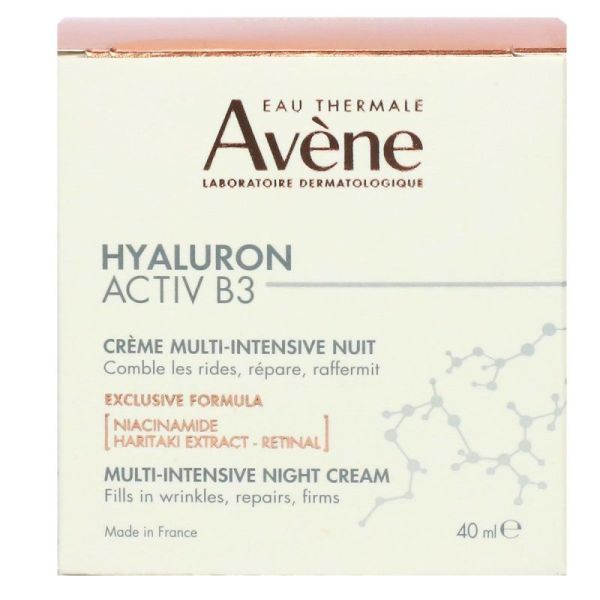 Avene Hyaluron Activ B3 Creme Multi-intesive Nuit Pot 40 ml