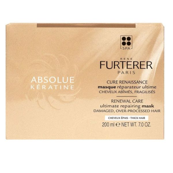 Furterer Absolue Keratine Masque Cheveux épais 200ml