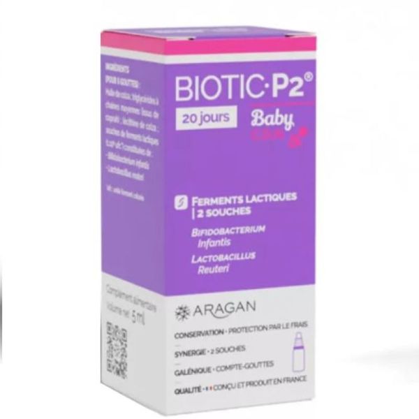 Biotic P2 Baby Flacon compte gouttes