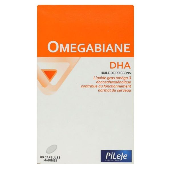 Omegabiane DHA Capsules Boite de 80