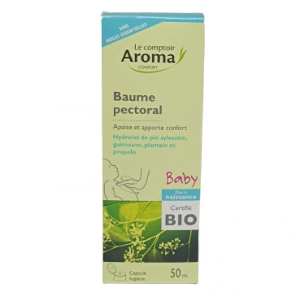 Respir Baume Pectoral Bébé Bio 50ml