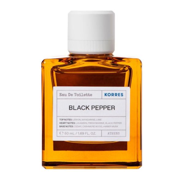 Korres Eau de Toilette Black Pepper Flacon 50ml